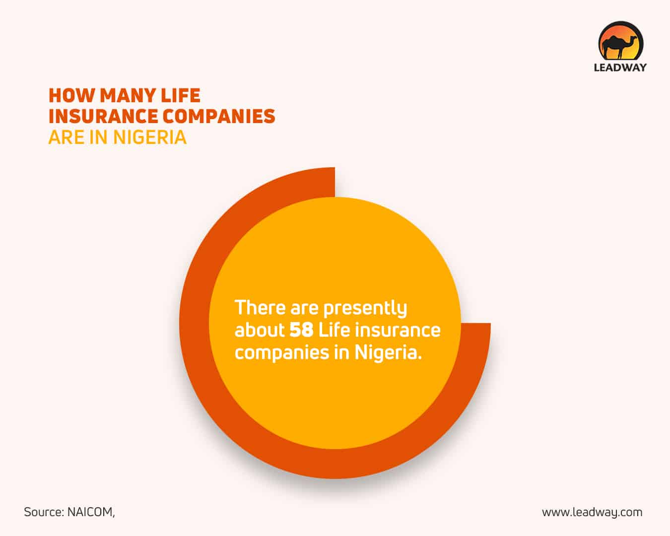 How many life insurance companies are in Nigeria infographic